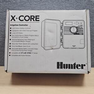 Hunter X-CORE 6 Station Indoor/Outdoor Controller | XC-600 Lawn Irrigation READ